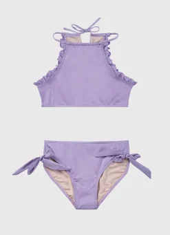 Shop Teens (8-16)|Sets^Aqua Blu Stepping Stones Halter Neck Bikini Set