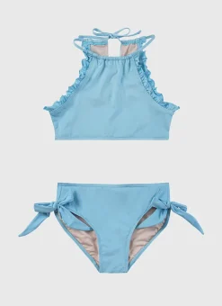 Shop Teens (8-16)|Sets^Aqua Blu Stepping Stones Halter Neck Bikini Set