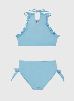 Shop Teens (8-16)|Sets^Aqua Blu Stepping Stones Halter Neck Bikini Set