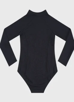 Shop Teens (8-16)|One Pieces^Aqua Blu Stepping Stones Long Sleeve One Piece