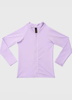 Shop Juniors (3-7)|Rashies^Aqua Blu Stepping Stones Long Sleeve Rash Vest (SAMPLE)