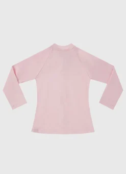 Shop Infants (00-2)|Rashies^Aqua Blu Stepping Stones Long Sleeve Rash Vest - Babies