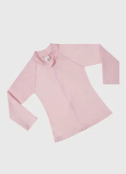 Shop Infants (00-2)|Rashies^Aqua Blu Stepping Stones Long Sleeve Rash Vest - Babies