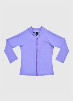 Shop Infants (00-2)|Rashies^Aqua Blu Stepping Stones Long Sleeve Rash Vest