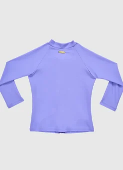 Shop Infants (00-2)^Aqua Blu Stepping Stones Long Sleeve Rash Vest (SAMPLE) Purple