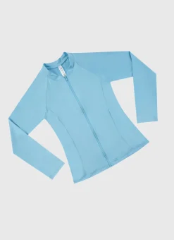 Shop Teens (8-16)|Rashies^Aqua Blu Stepping Stones Long Sleeve Rash Vest - Teens