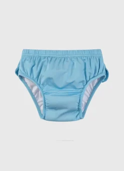 Shop Infants (00-2)|Bottoms^Aqua Blu Stepping Stones Swim Nappy