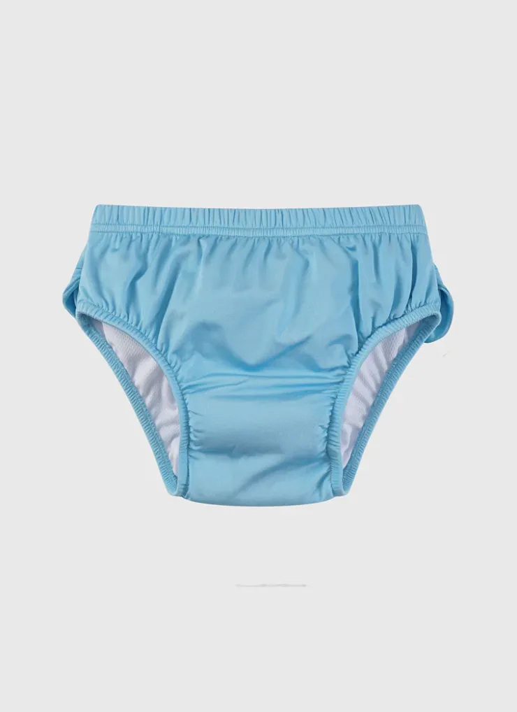 Shop Infants (00-2)|Bottoms^Aqua Blu Stepping Stones Swim Nappy