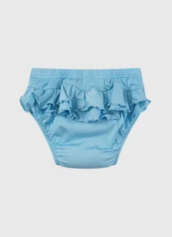 Shop Infants (00-2)|Bottoms^Aqua Blu Stepping Stones Swim Nappy