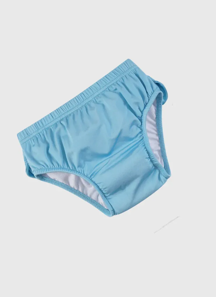 Shop Infants (00-2)|Bottoms^Aqua Blu Stepping Stones Swim Nappy