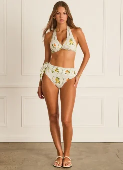 Bottoms^Aqua Blu Melody High Waist Pant Valencia