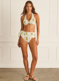 Bottoms^Aqua Blu Melody High Waist Pant Valencia