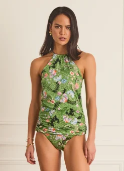 Singlet Tankini^Aqua Blu Lawley Tankini Vernalis