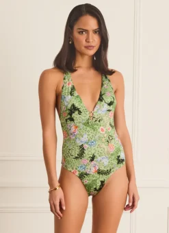 One Pieces^Aqua Blu Sienna One Piece Vernalis