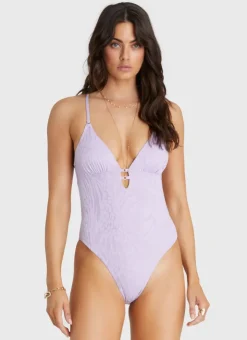 One Pieces^Aqua Blu Michelle One Piece Viola
