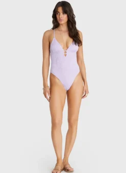 One Pieces^Aqua Blu Michelle One Piece Viola