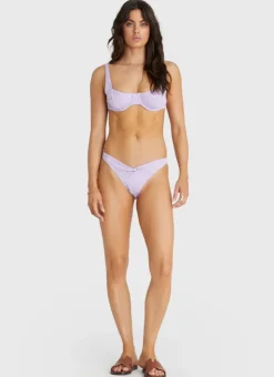 Bottoms^Aqua Blu Presley Cheeky Pant VIola
