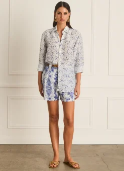 Tops^Aqua Blu Blake Shirt Willow