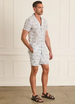 Bottoms|Bottoms^Aqua Blu Louis Shorts Willow