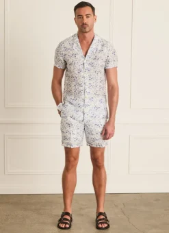 Bottoms|Bottoms^Aqua Blu Louis Shorts Willow