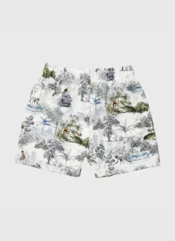 Shop Infants (00-2)|Boardshorts^Aqua Blu Lycra Boardshorts Woodland