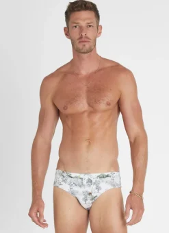 Racer Briefs^Aqua Blu Racer Briefs Woodland