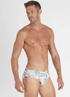 Racer Briefs^Aqua Blu Racer Briefs Woodland