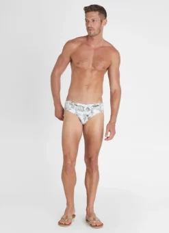 Racer Briefs^Aqua Blu Racer Briefs Woodland