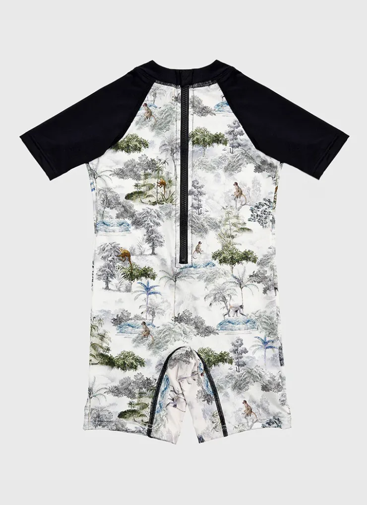 Shop Infants (00-2)|Sunsuits^Aqua Blu Sunsuit Woodland